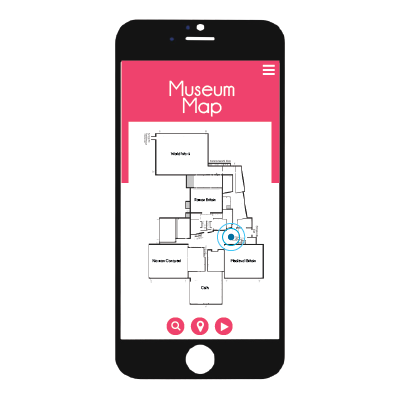 VenuIQ guided maps for museums and galleries