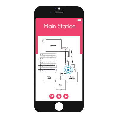Venue Map - Main Station iPhone