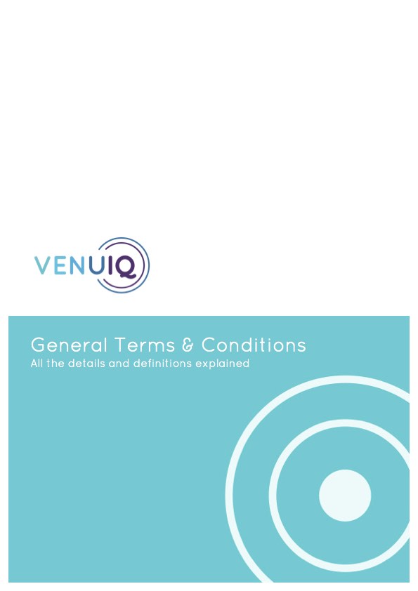 VenuIQ Terms & Conditions graphic