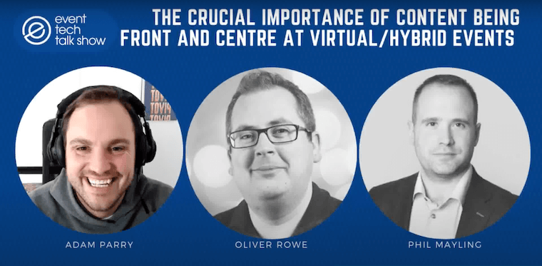 event tech live podcast importance of content being front and centre at virtual and hybrid events