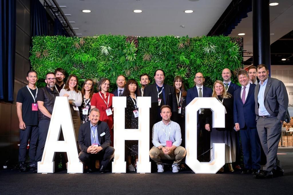 Annual Hotels Conference 2022 - Manchester - Giant AHC letters