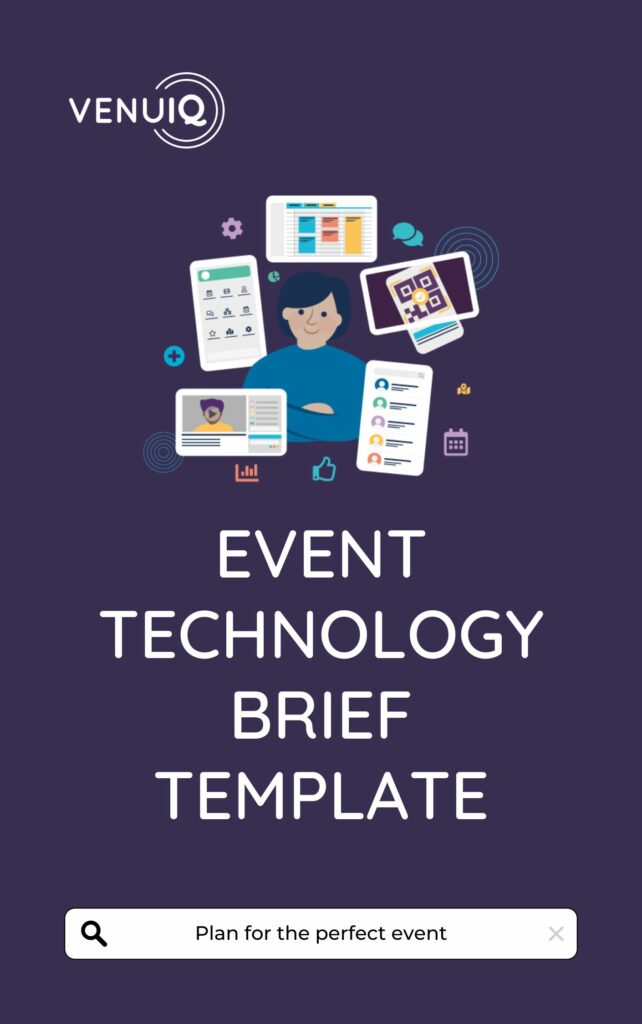 Free Event Technology Brief template cover