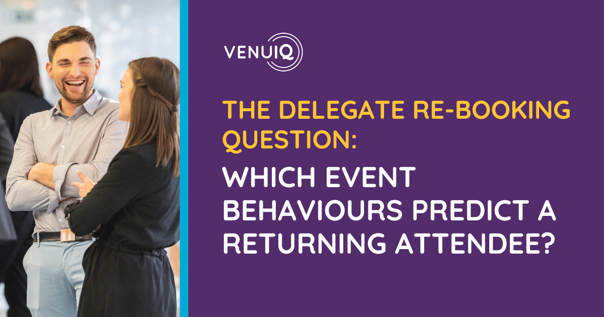 The Delegate Re-Booking Question: Which Event Behaviours Predict a Returning Attendee
